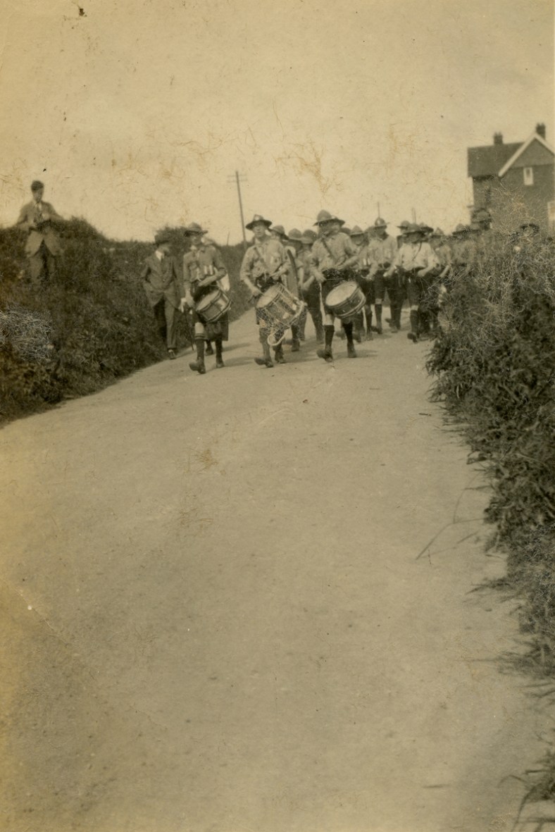 Church Parade Mundesley 1919a